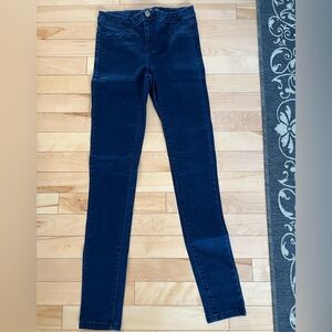 Zara Women's Dark Blue Skinny Jeans size 4